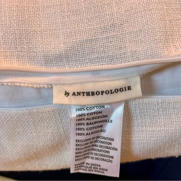 Anthropologie 18x18 lovebird pillow - Picture 6 of 6